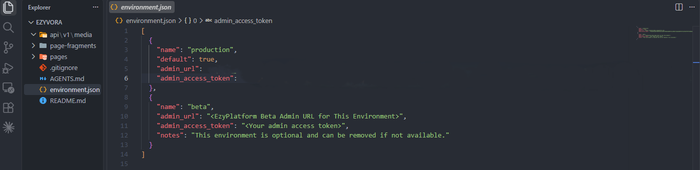 Cấu hình kết nối VS Code với EzyPlatform