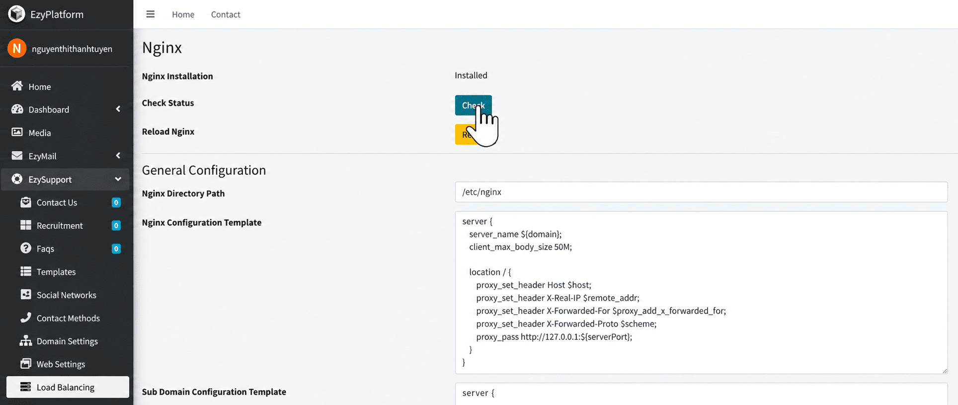 Kiểm tra cấu hình Nginx, phần 1