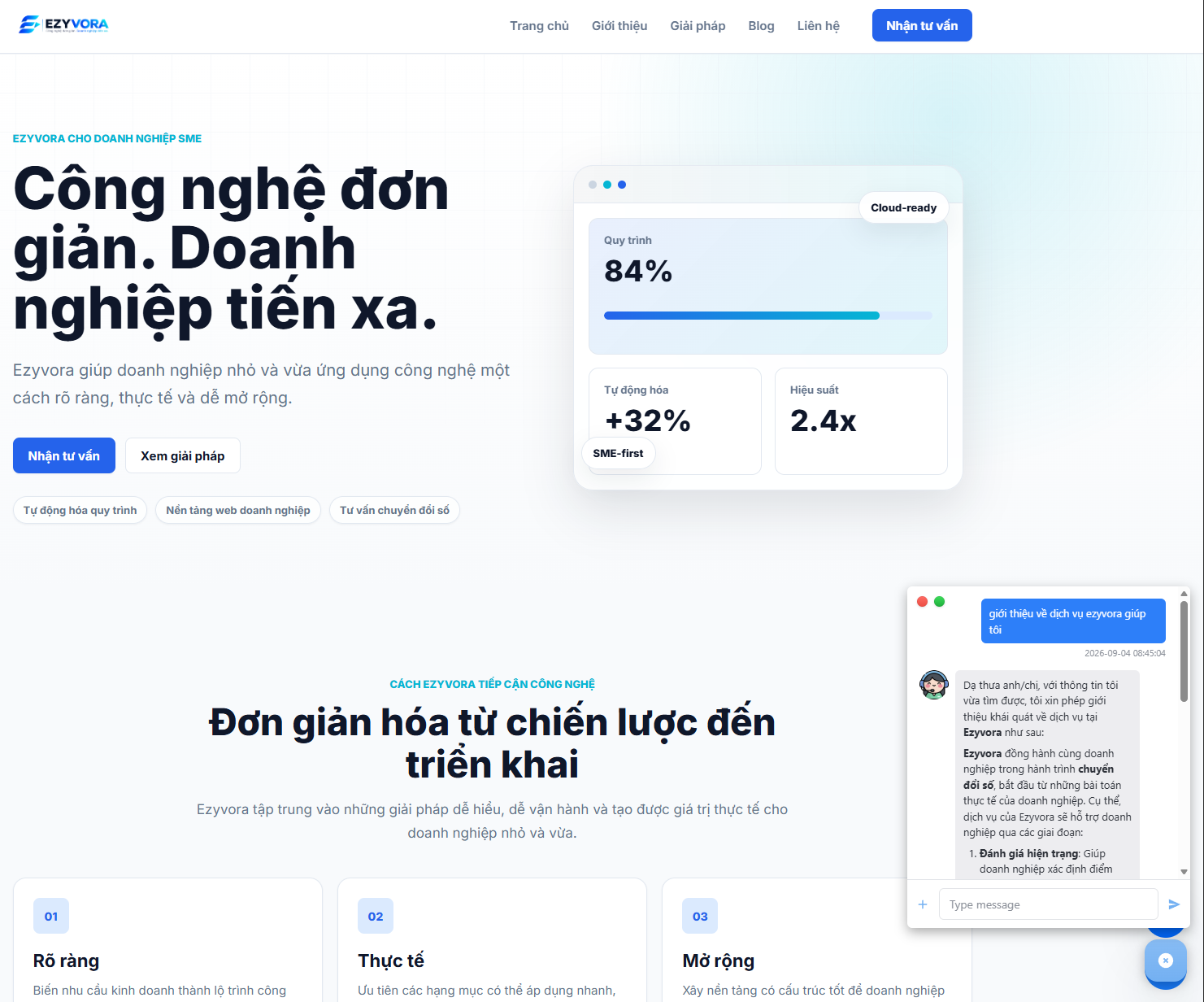 Chatbot trả lời dựa trên dữ liệu RAG đã cấu hình