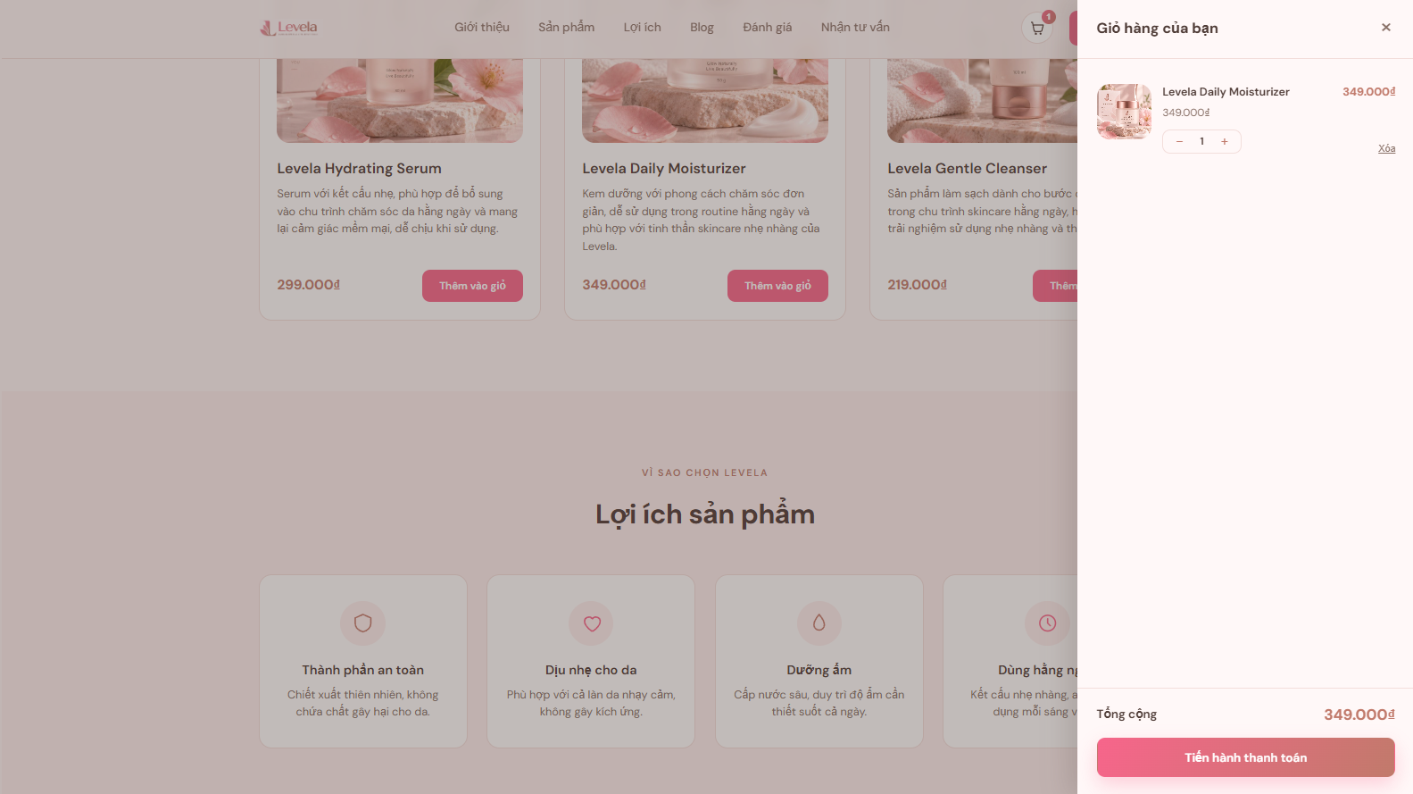 Bước kiểm thử toàn bộ trải nghiệm sau đặt hàng 1