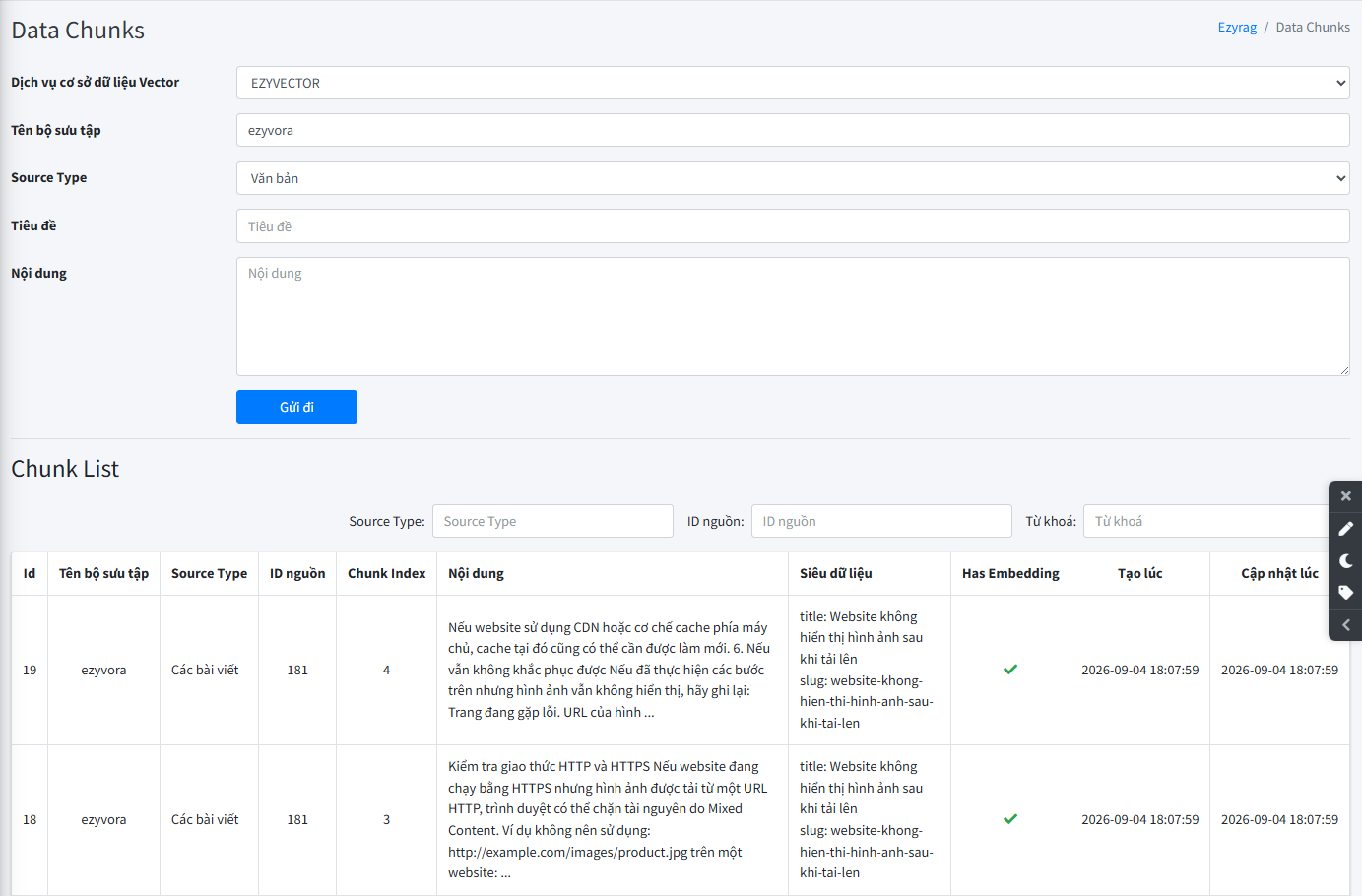 Data Chunk hướng dẫn mua Gói Chuyên Nghiệp sau khi được xử lý