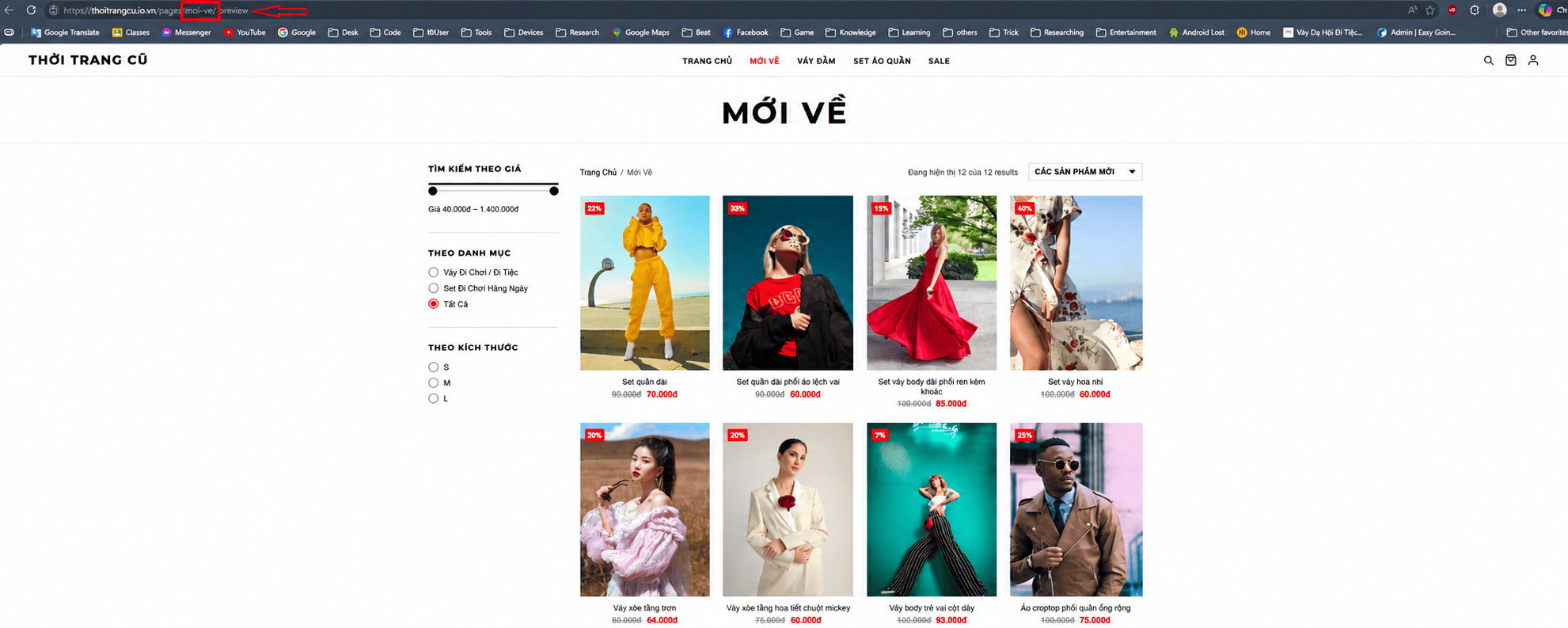Giao diện Landing Page hoàn chỉnh
