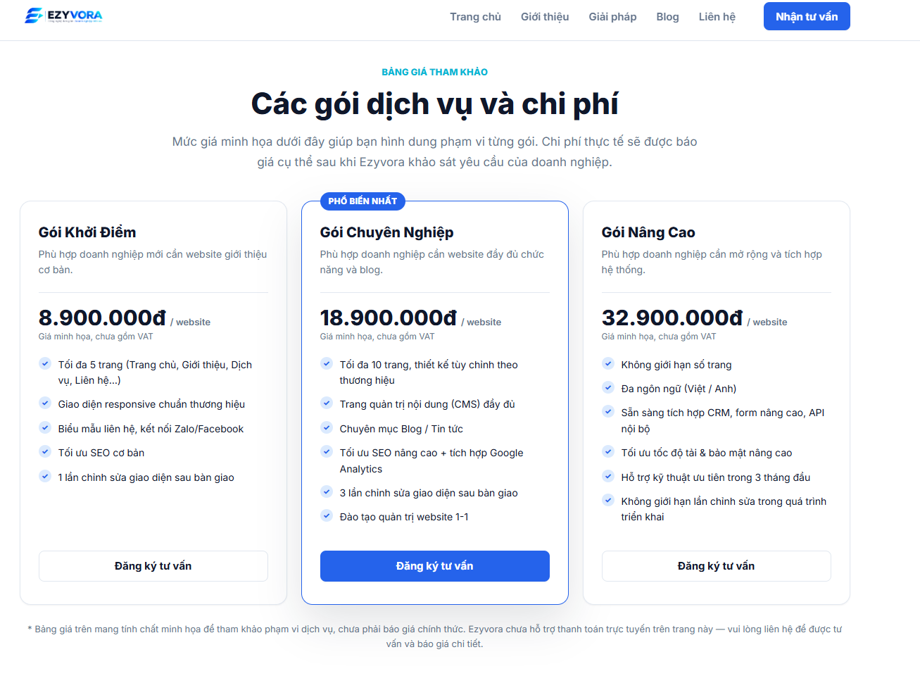 Khách hàng truy cập đúng nội dung từ đường dẫn nhân viên gửi