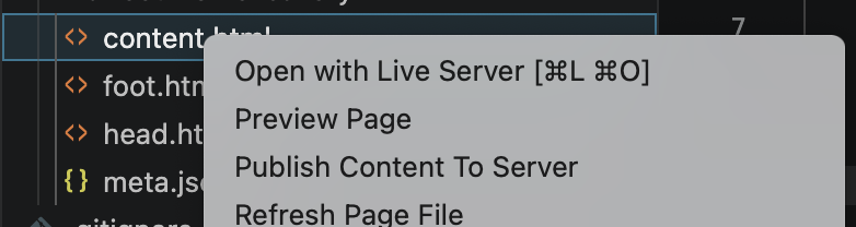 Chọn Preview Page từ menu chuột phải