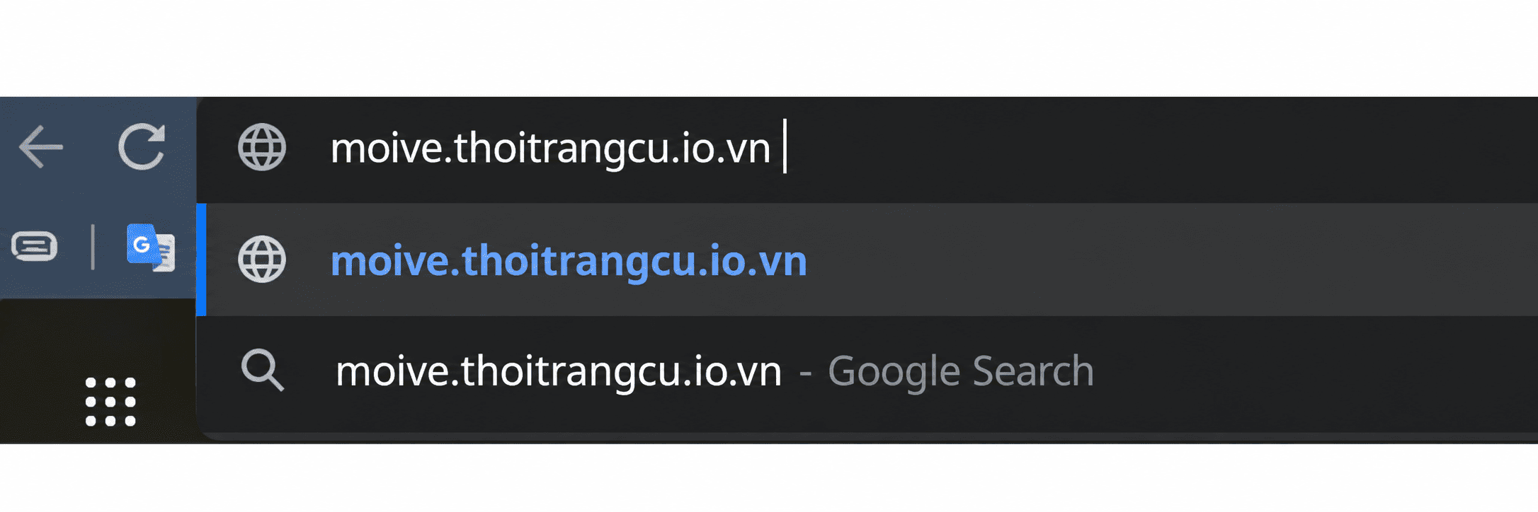 Truy cập Subdomain trên trình duyệt