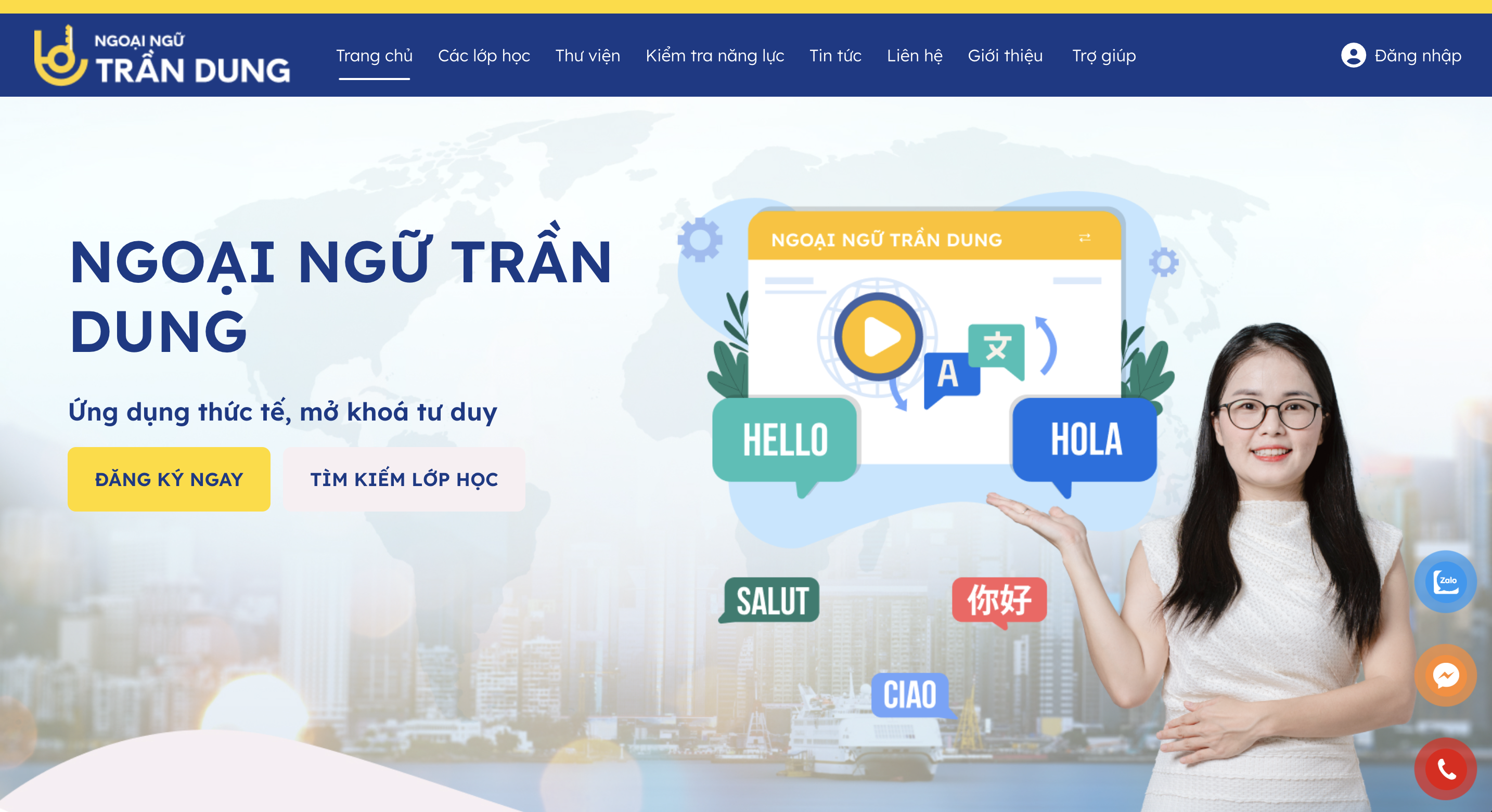 Website triển khai thực tế 2